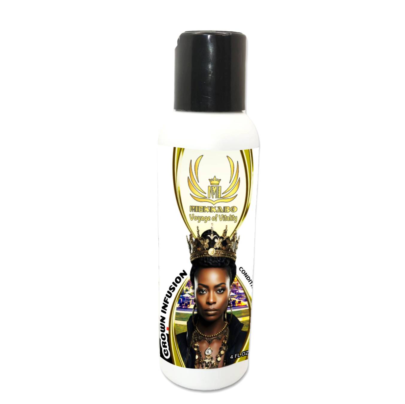 Mekkabo Crown Infusion (Conditioner + Hair Growth Oil; 4oz)
