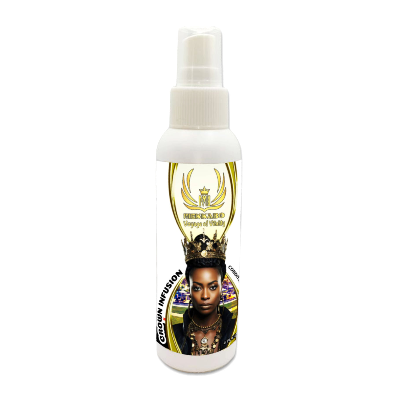 Mekkabo Crown Infusion (Conditioner + Hair Growth Oil; 4oz)